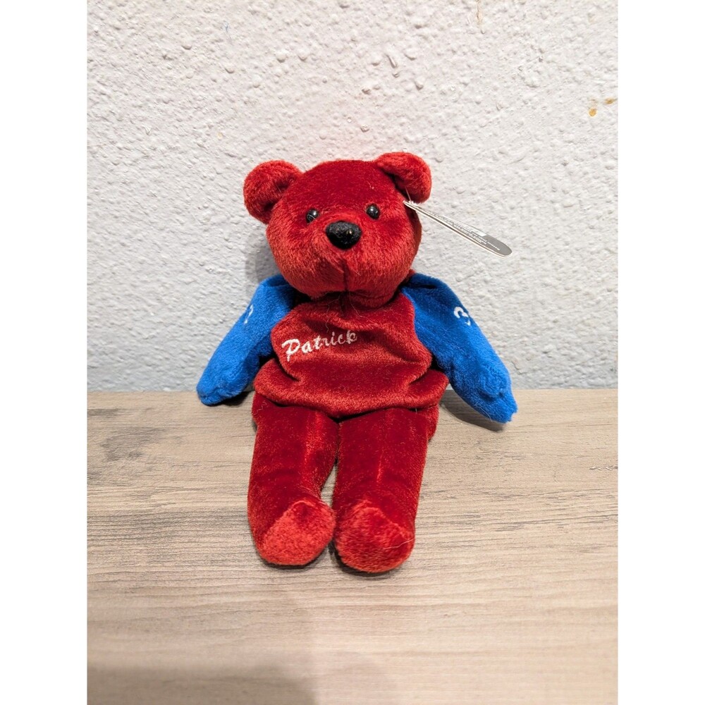 1999 Salvino's Bammers Patrick Roy #33 Avalanche Beanie Bear Plush NWT
